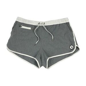 Vuori Tavi Shorts Womens Medium M Gray 2" Board Athletic Gym Running Yoga VW361